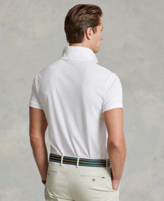 Men’s Slim-Fit Soft Cotton Polo Shirt
