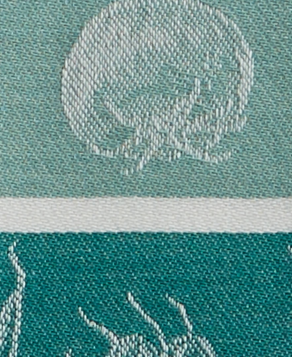 Design Imports Assorted Pattern, Kitchen Collection, Dishtowels Dishcloth, 5 Piece - North Sea