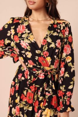 Women's Wrap Jacket Maxi Dress