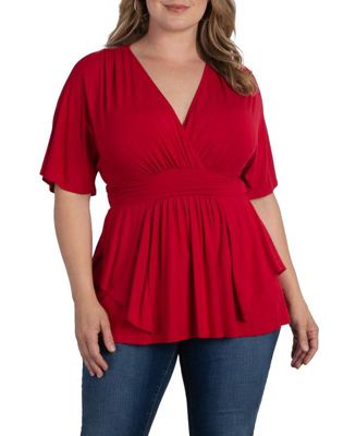 Plus Size Promenade Jersey Top