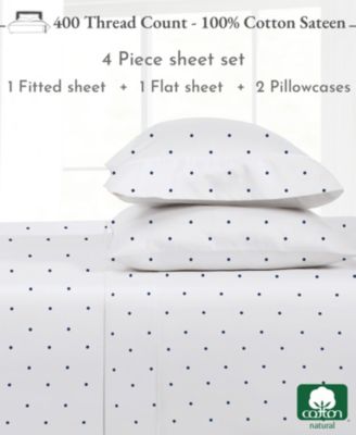 400 Thread Count 100% Cotton Printed Sheet Set - California Design Den