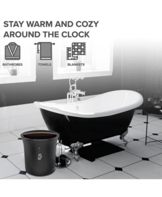 Towel Warmer Bucket Style Heater w/LED Display 40" x 70" Towel