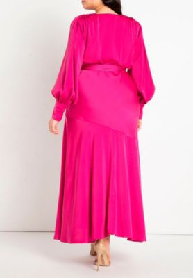 Women's Satin Maxi Dress