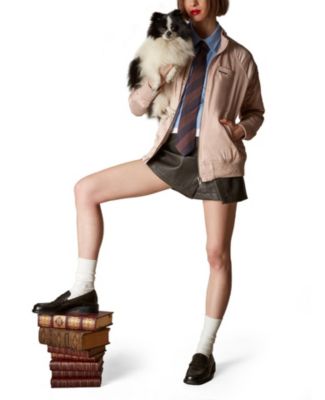 Women's Satin Bomber Jacket