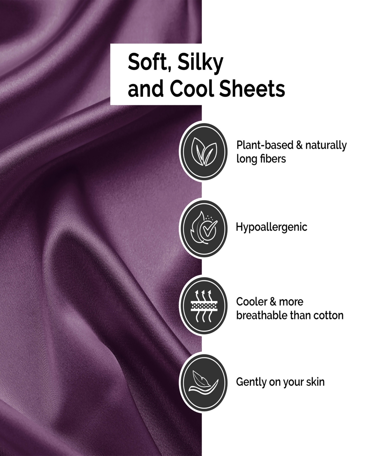 Superior Rayon From Bamboo 300 Thread Count Solid Deep Pocket Bed Sheet Set,