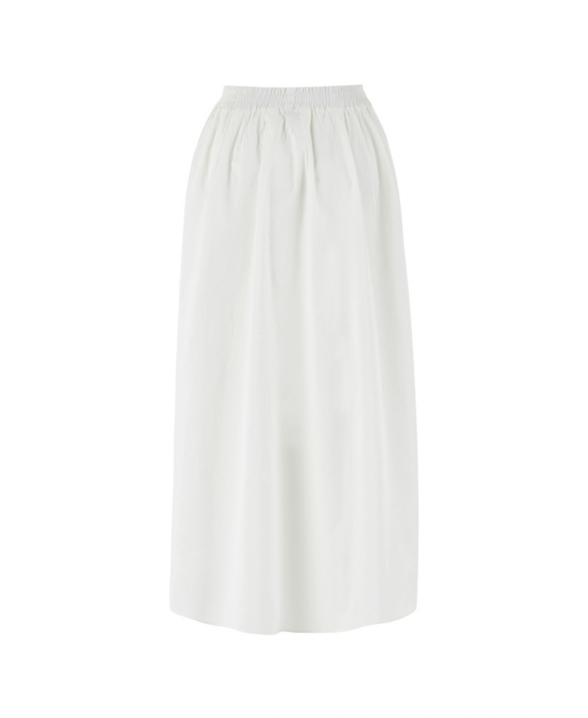 Nocturne Women's Long Skirt with Stone Embroidery