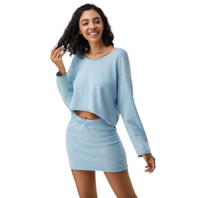 Bellemere Women s Cotton Mini Skirt