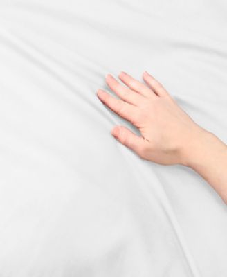 300-TC Crisp Cotton Percale Lightweight Duvet Cover Set, Full/Queen