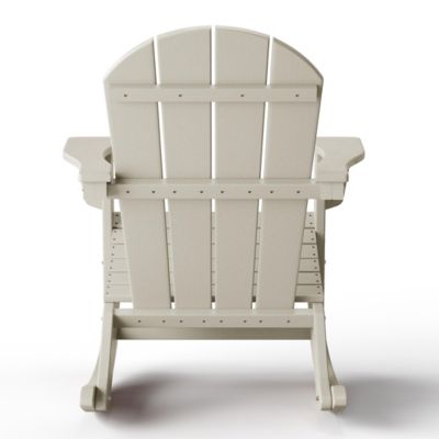 Outdoor Patio Porch Rocking Adirondack Chair (Set of 2)