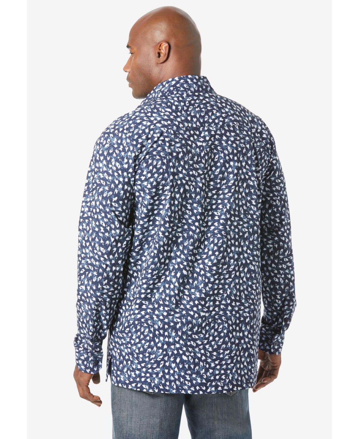 KingSize Big & Tall Performance Woven Button Down
