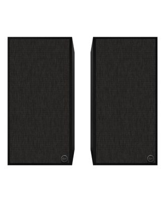 THE-NINES-WALNUT 240W Powered Speaker Pair with 8" Woofer (2023)