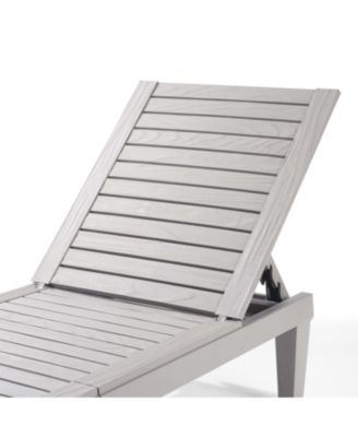 Adjustable & Waterproof Outdoor Patio Chaise Lounge Chairs - Set of 4