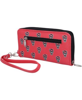 Women's NC State Wolfpack Zip-Around Wristlet Wallet