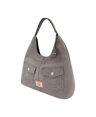 Horseshoe Denim Pocket Large Hobo