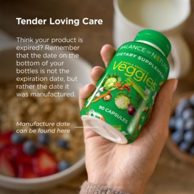 Whole Health System - Whole Food Fruits & Veggies and Fiber & Spice Supplements - 30 Servings Each