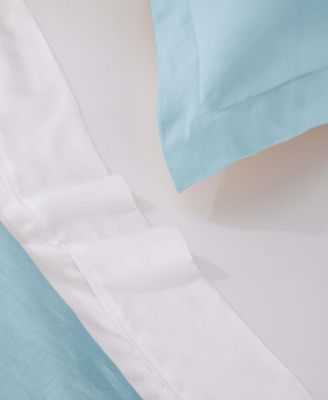 400-TC Egyptian Cotton Solid Luxury 3 Piece Duvet Cover Set, King/California King