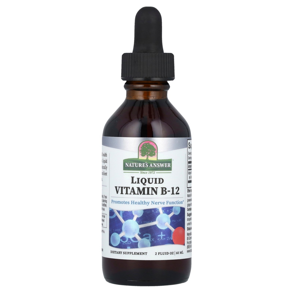 Liquid Vitamin B-12 - 2 fl oz (60 ml) - Assorted Pre-pack (See Table