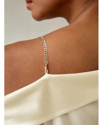 Women's Silk Chic One-Shoulder Top