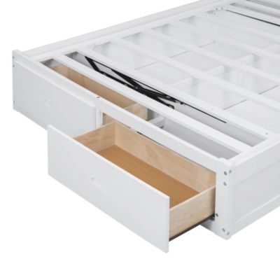 Queen Hydraulic Bed w/ LED & Storage