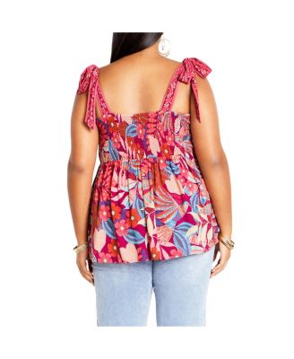 Women's Paradiso Print Top