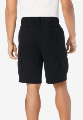 Big & Tall 8" Moisture Wicking Cargo Shorts