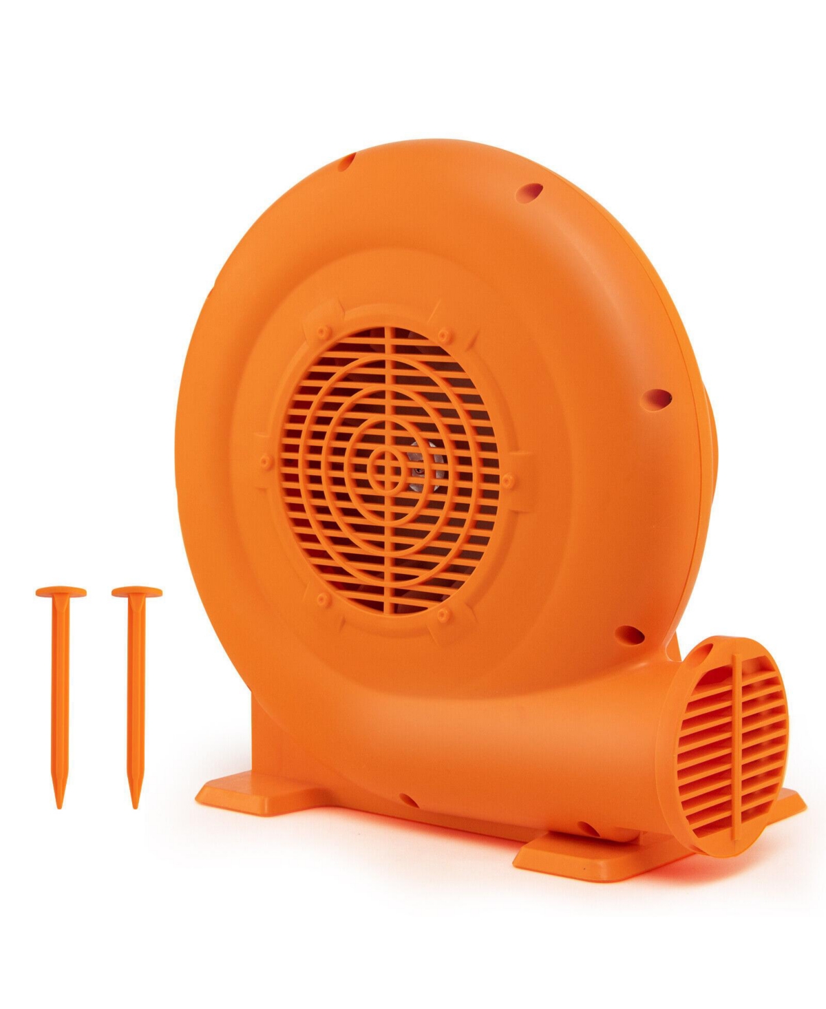 0.5HP/0.7HP/1.0HP Air Blower for Inflatables with 25 feet Wire and Gfci Plug-1.0HP - Orange