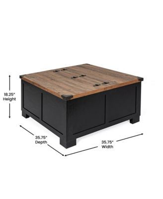 Green River Farmhouse Storage Coffee Table
