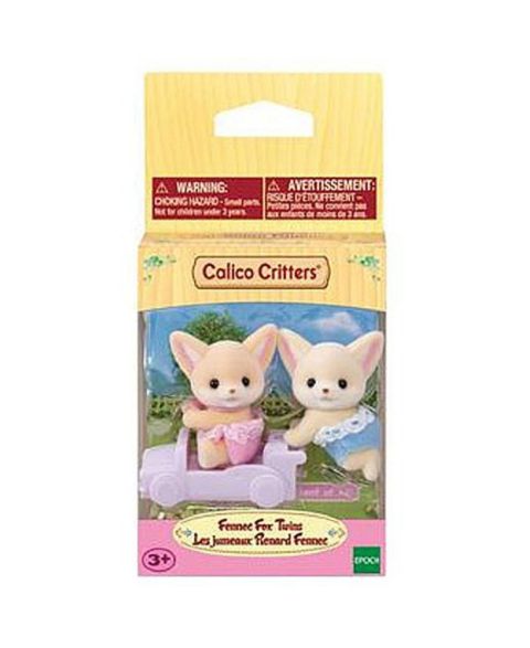 Детские фигурки Calico Critters Calico Critter Fennic Fox Twins Figure Set CC2070