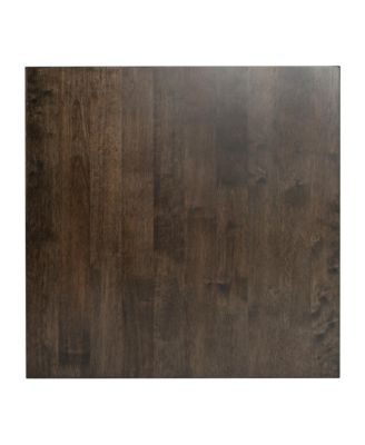 Mabel Farmhouse Trestle End Table, Solid Wood Rustic Accent Table