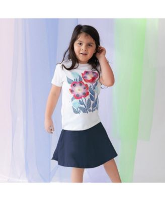 Girls Fair Trade Organic Cotton Pocket Skort