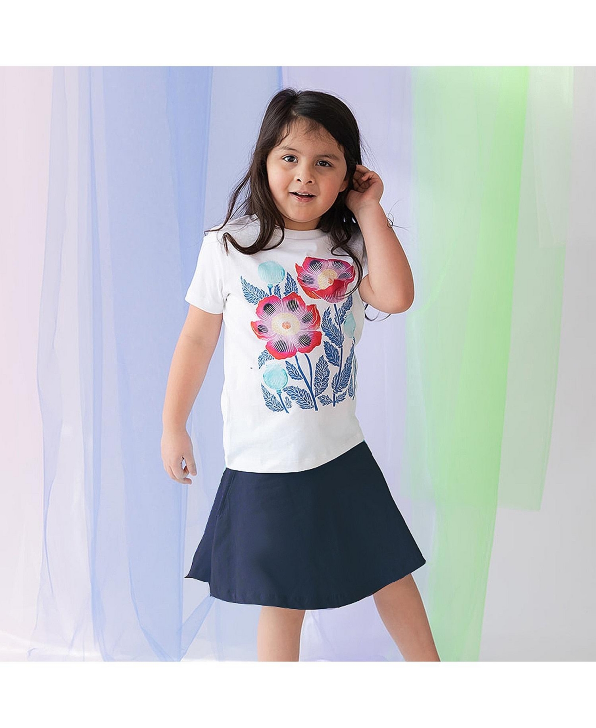 Mightly Girls Fair Trade Organic Cotton Pocket Skort