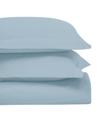 650-Thread Count Egyptian Cotton Solid Luxury 3-Pc. Duvet Cover Set, King/California King