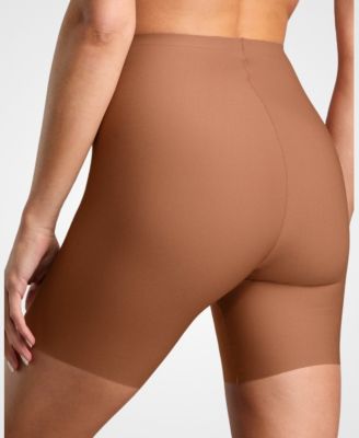 Women's Laser-cut Second-skin Stretch No-Show Biker Short