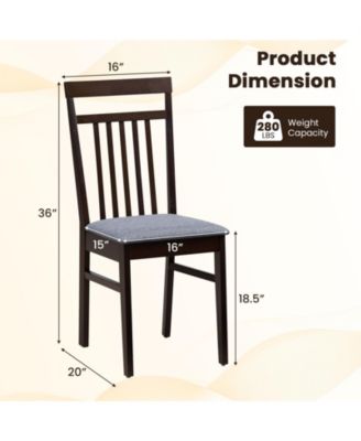 Upholstered Dining Chair Set of 2