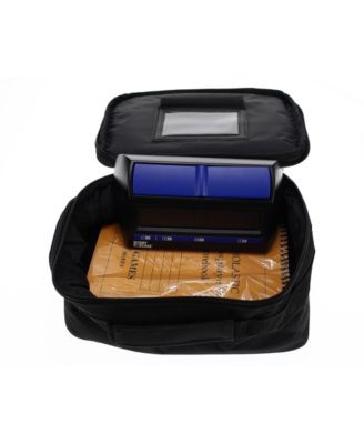 Padded Chess Travel Bag for Clock or Pieces - Black, 9.5 inches