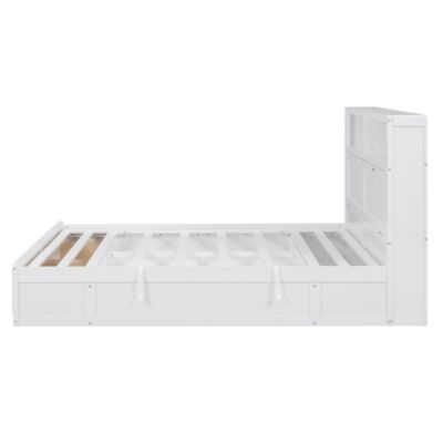 Queen Hydraulic Bed w/ LED & Storage