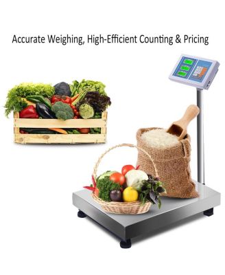 660 lbs Weight Computing Digital Floor Platform Scale