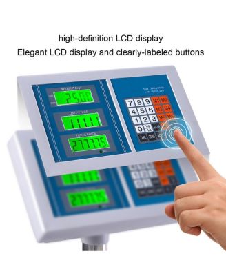 660 lbs Weight Computing Digital Floor Platform Scale