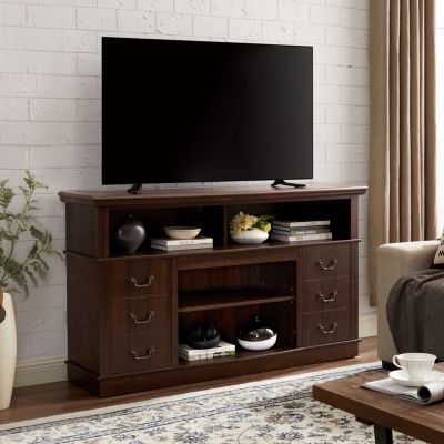 Streamdale Farmhouse Rustic TV Stand for Up to 65" TV