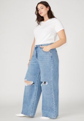 Women's The Yvette Rigid Wide Leg Jean