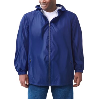 Big & Tall Jersey-Lined Windbreaker