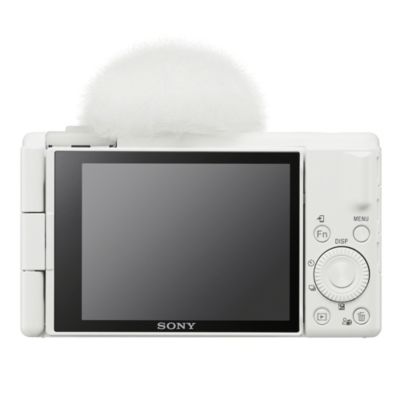ZV-1F Vlog Camera for Content Creators and Vloggers (White)