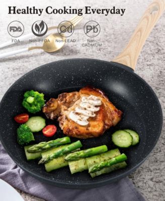 Nonstick Ceramic 12-Pc Cookware Set