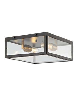 Grayson Metal/Glass LED Flush Mount