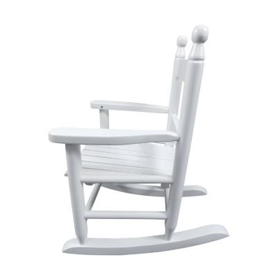 Streamdale White Rocking Chair for Kids Indoor/Outdoor