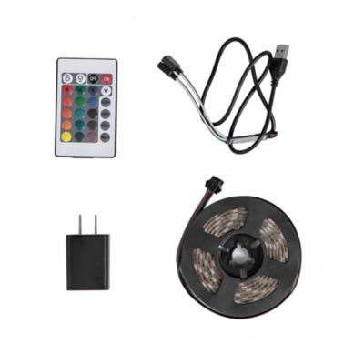 Wall Mounted Floating 65" TV Stand With 16 Color Leds