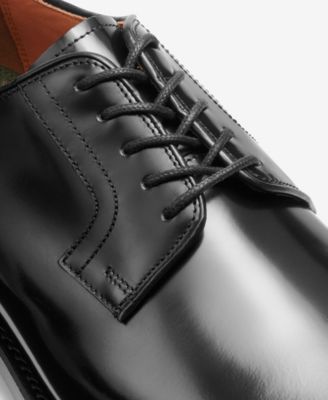 G.H.BASS Men's Monogram Blucher Derby Dress Shoes