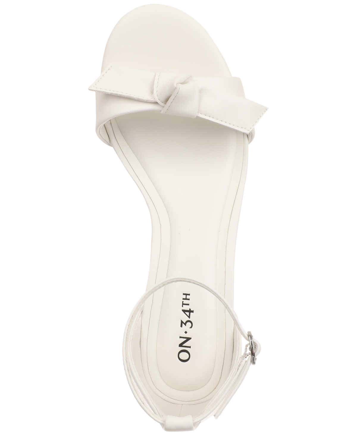 On 34th Women's Amandaa Two-Piece Knotted Dress Sandals, Created for Macy's