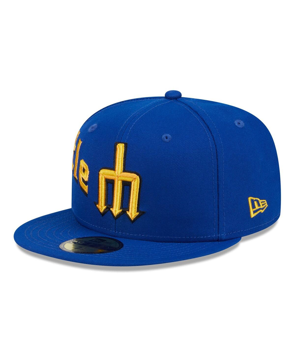 New Era Men'sSeattle Mariners City Connect Icon 59FIFTY Fitted Hat - Royal
