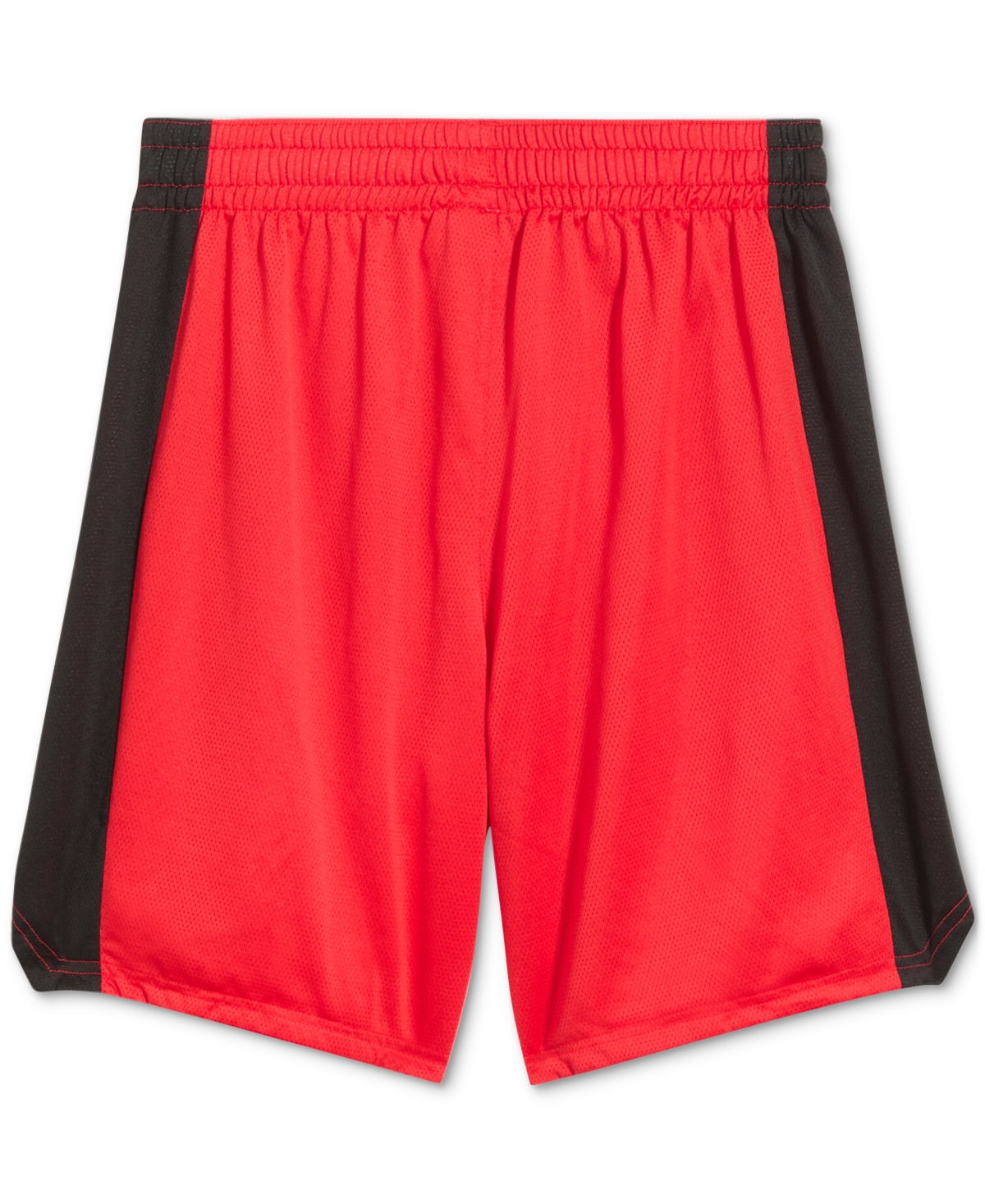Puma Men's Shot Blocker Colorblocked Logo Shorts - For All Time Red-puma Black